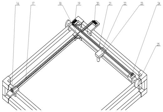 A field-oriented self-propelled crop phenotype acquisition device and acquisition method