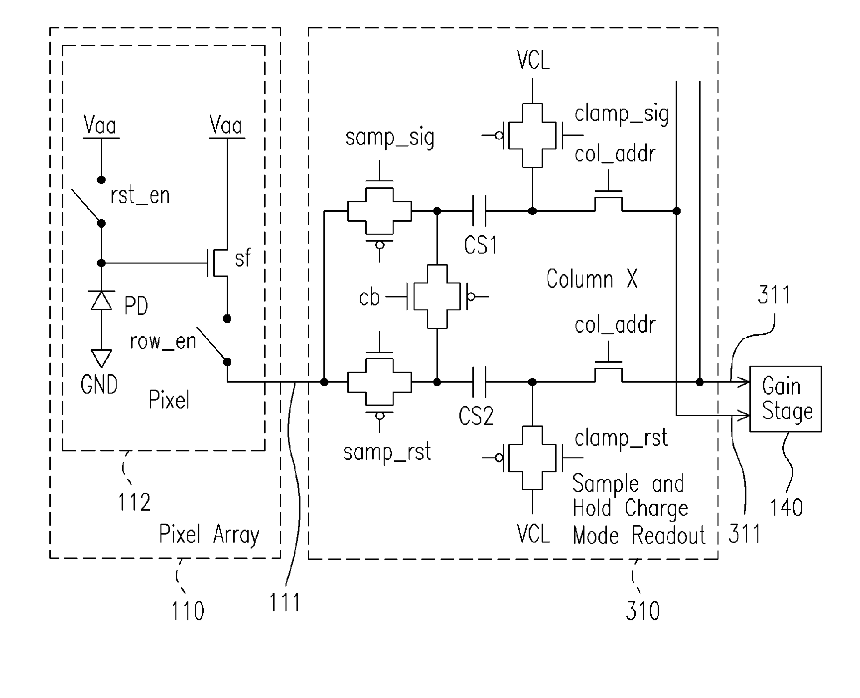 Method and circuit thereof for smapling/holding signal