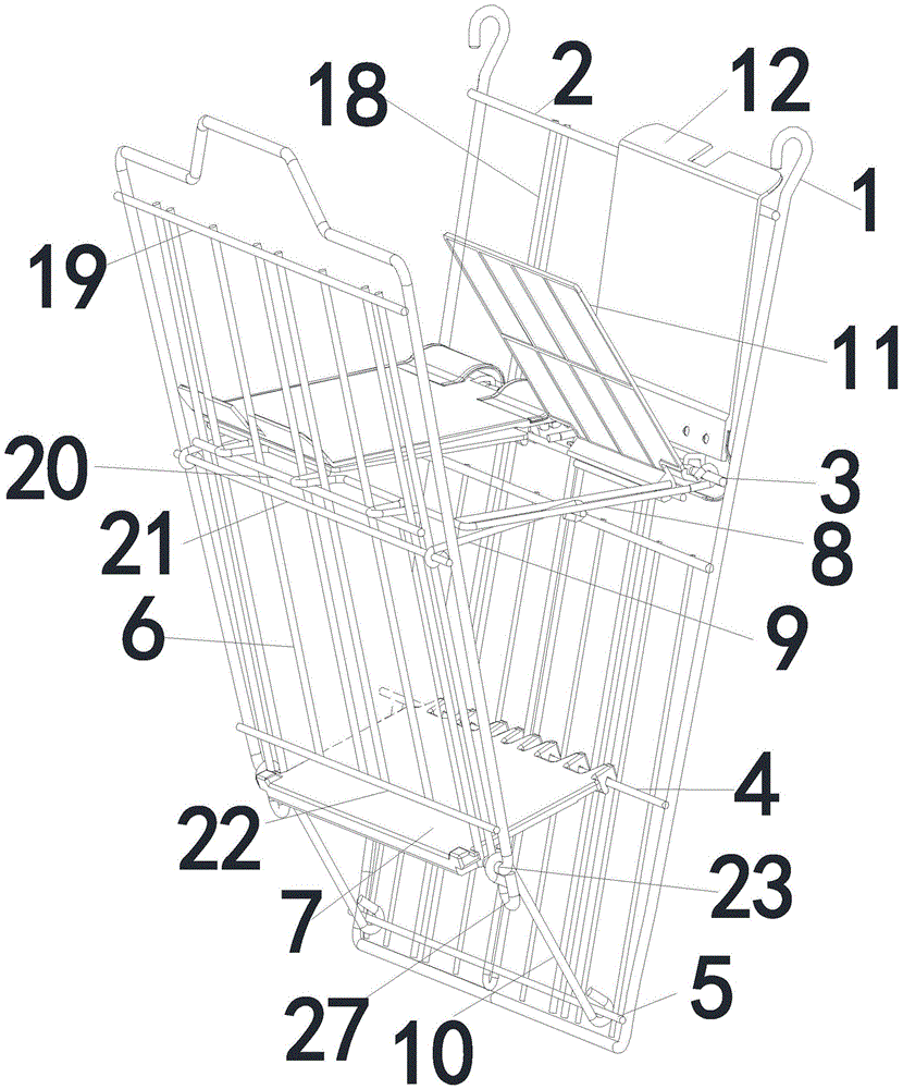 Multifunctional supermarket cart baby seat system and achieving method of multifunctional supermarket cart baby seat system