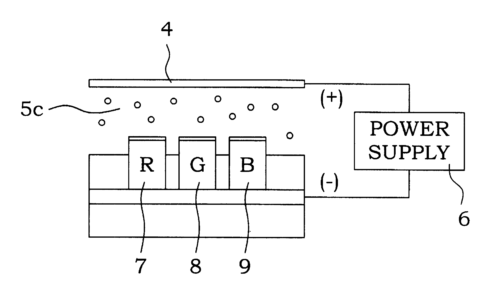 Method for phosphor coating on flat display using electrophoretic deposition and photolithography