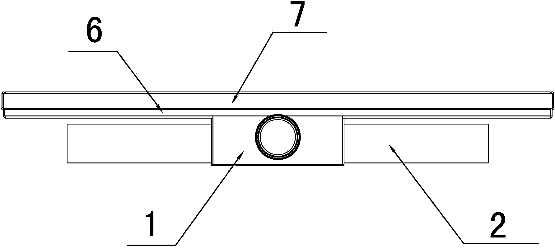 Compensated drainage floor drain