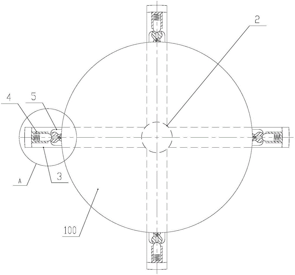 Outer circle clamper