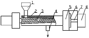 Kitchen waste particle preparation device