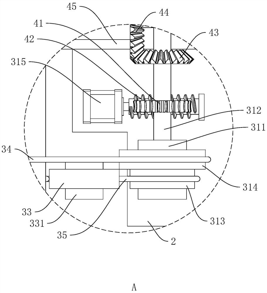 Embossment type suspended ceiling and process thereof