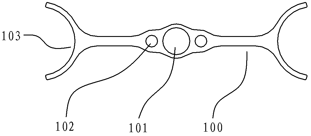 Capacitive cross coupling flying bar and coaxial cavity resonator thereof