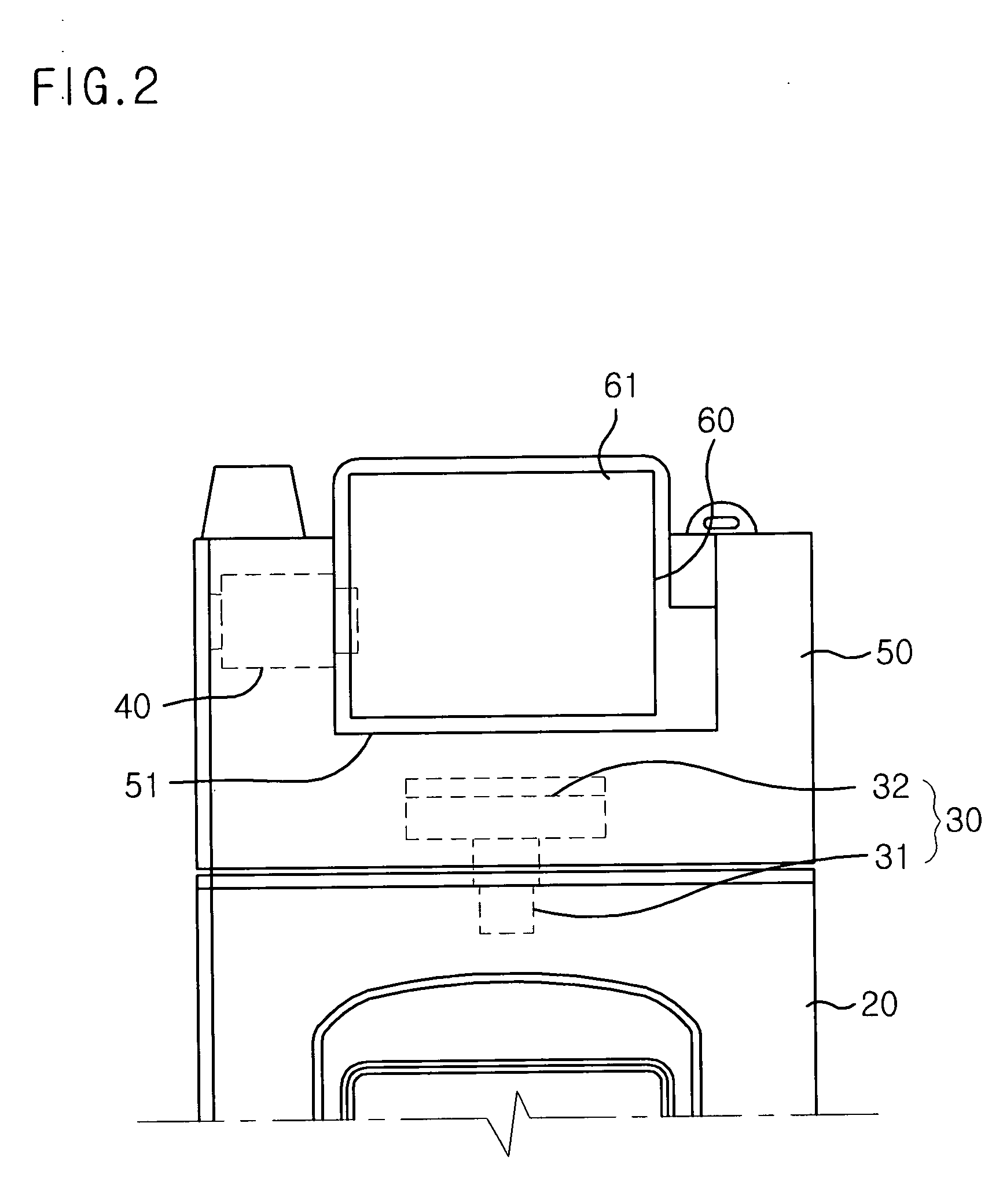 Rotary folder-type mobile communication terminal