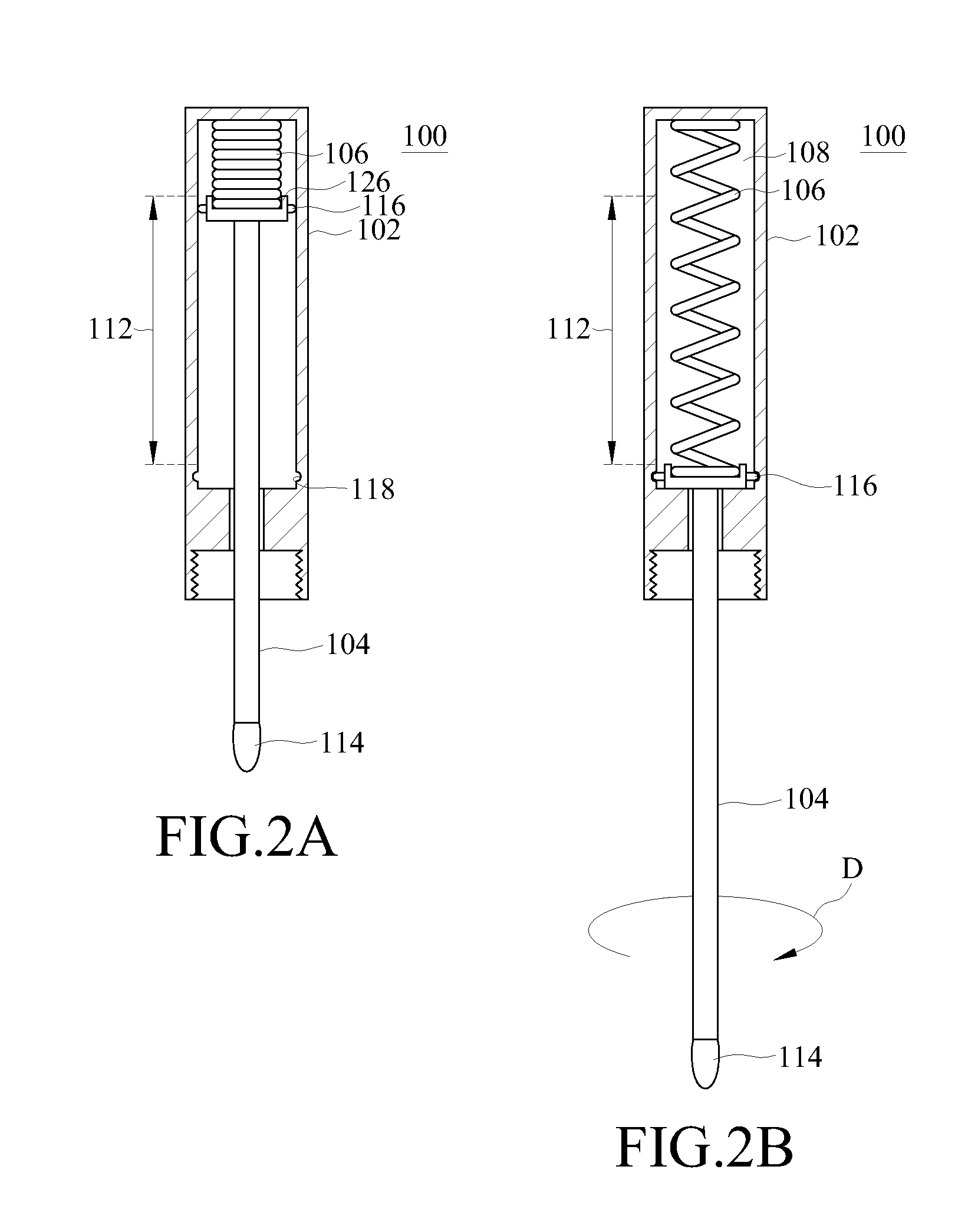 Storage structure for make-up powder applicator