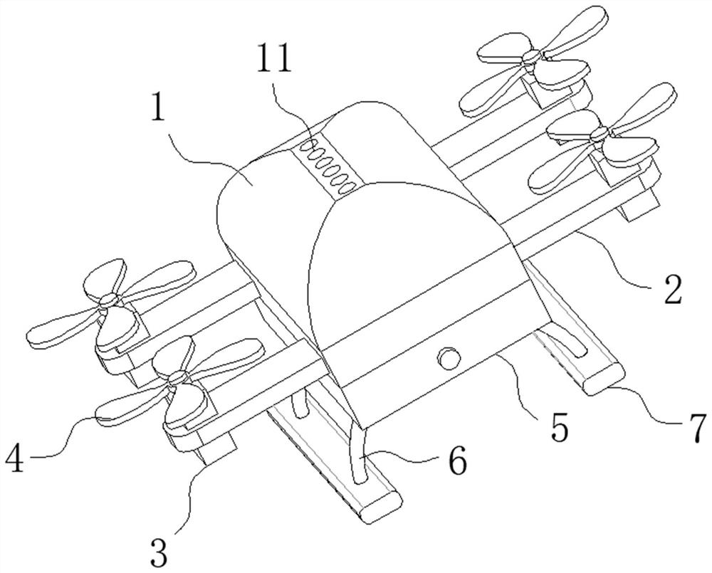 Intelligent robot for measuring real-time data of large tank body by using unmanned aerial vehicle