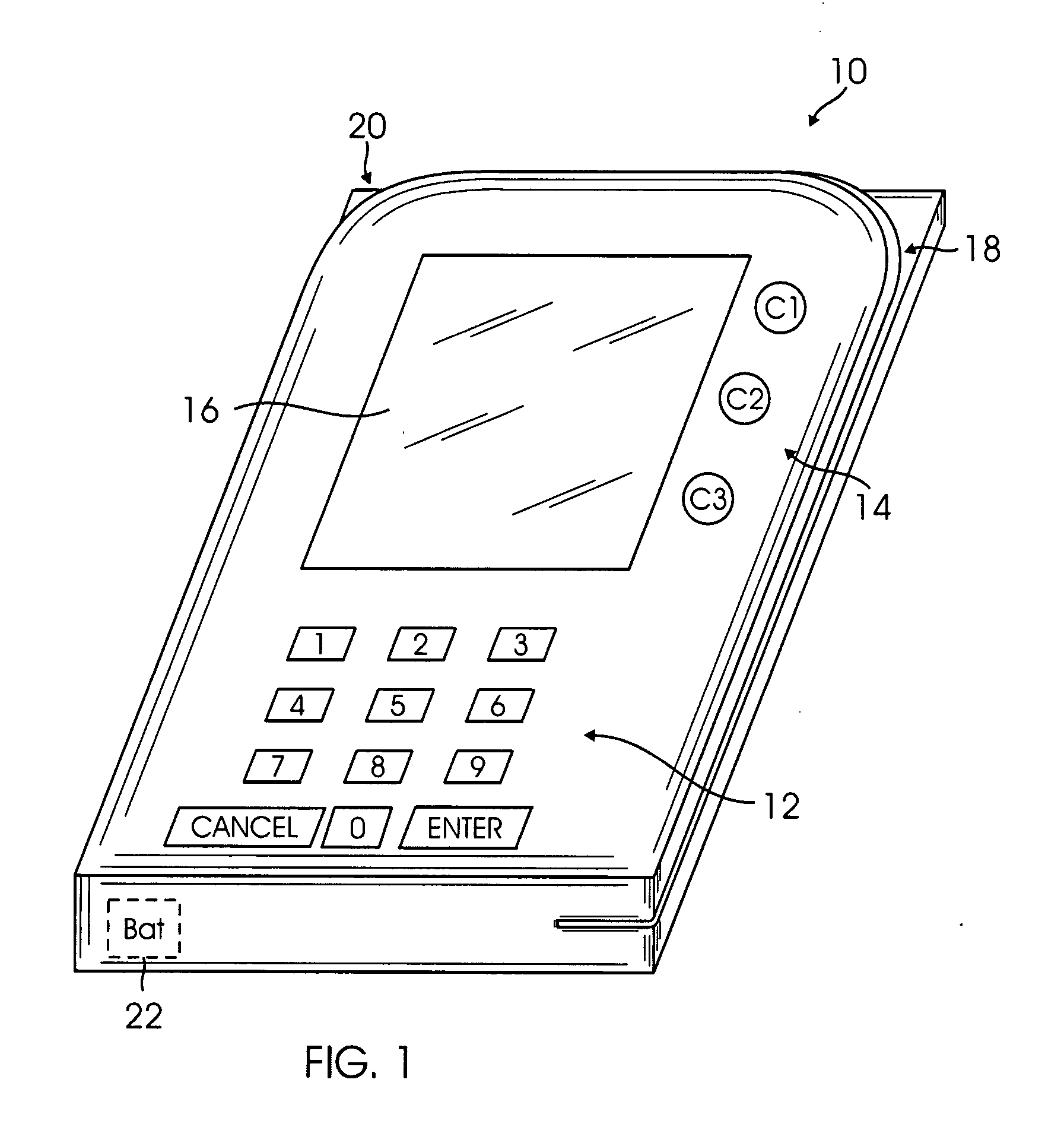 Remote handheld payment device and method