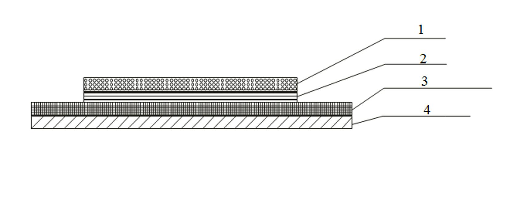 Medical hydrogel dressing and preparation method thereof