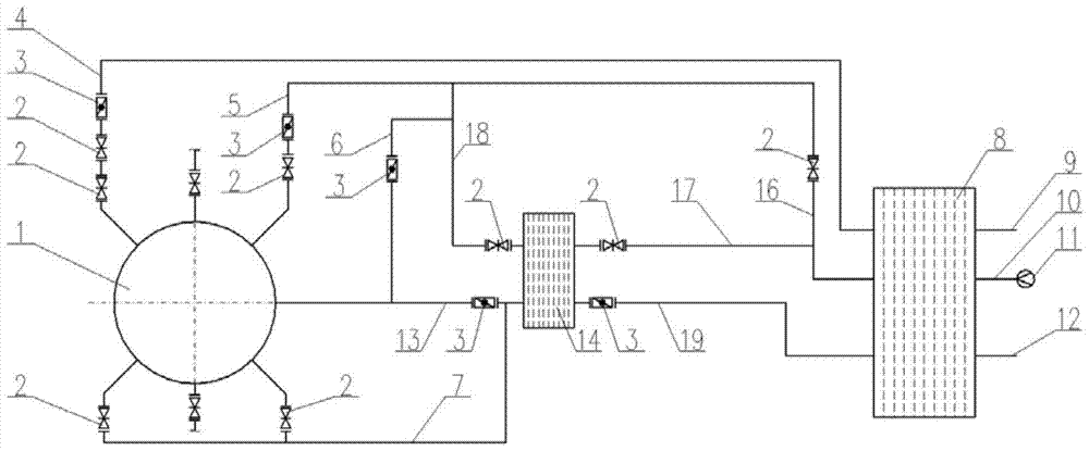 High-efficiency, low-emission, high-temperature, low-oxygen hot blast furnace