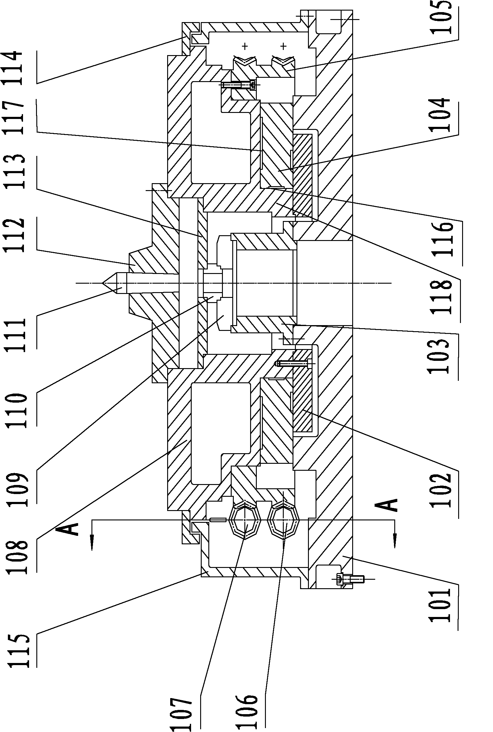 Large gear measuring instrument