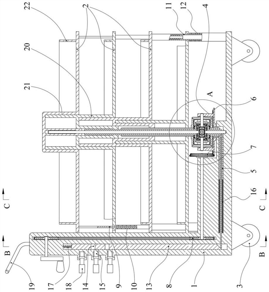 A clinical instrument delivery device for anesthesiology department