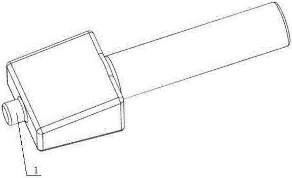 Turn-milling combination machining process for shaft parts of special-shaped structure