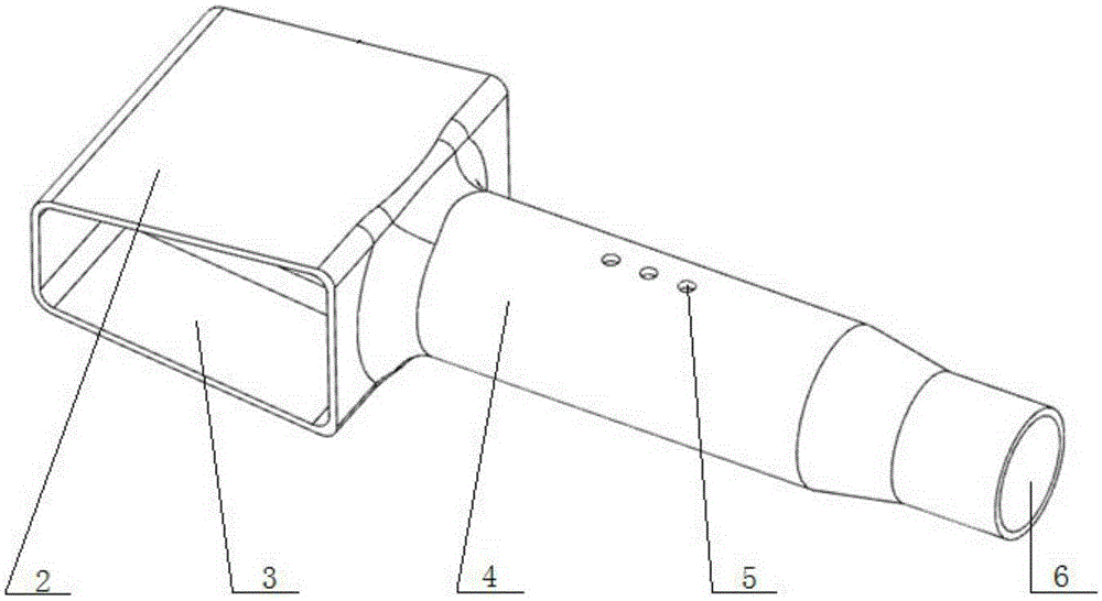 Turn-milling combination machining process for shaft parts of special-shaped structure