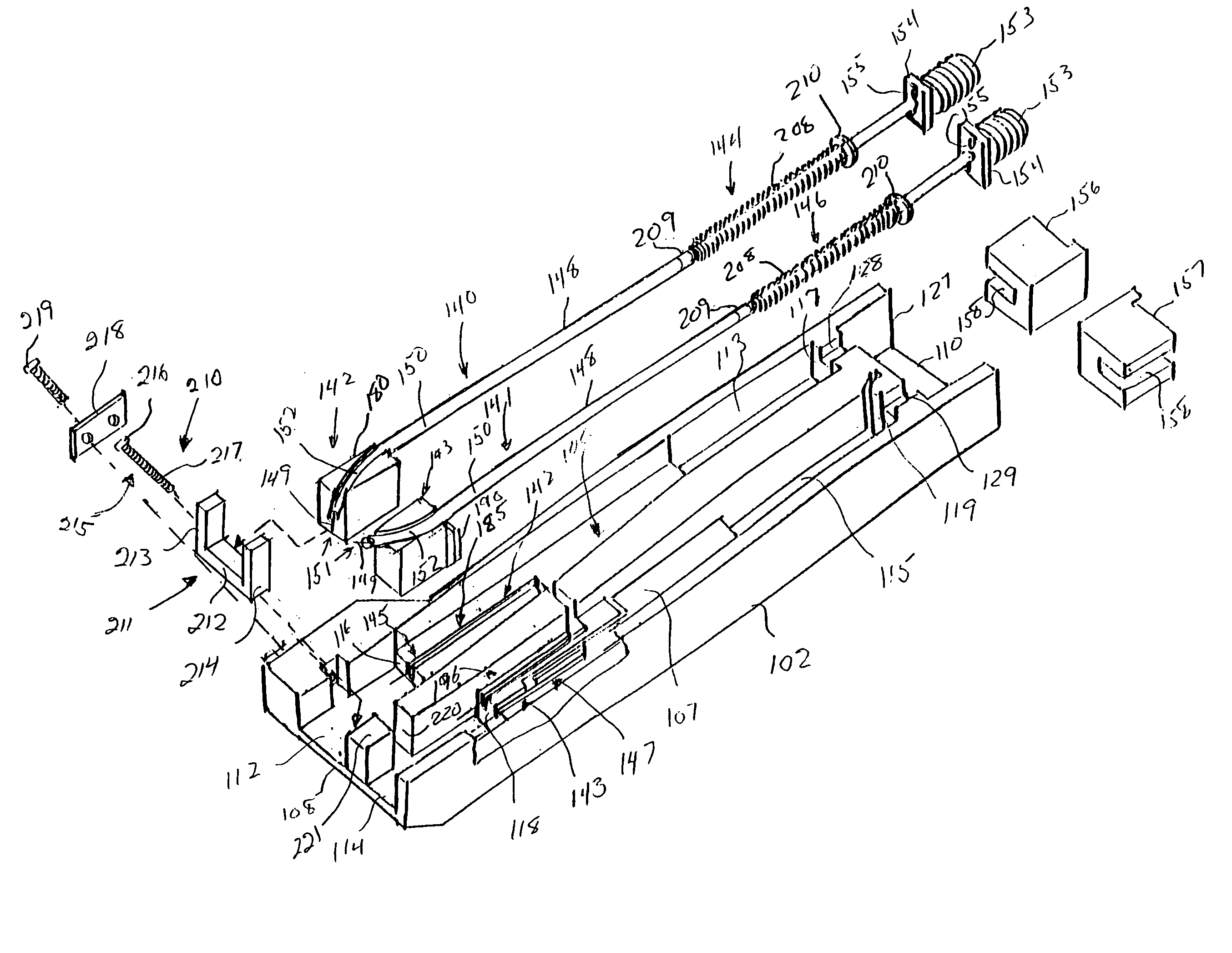 Differential measurement probe having retractable double cushioned variable spacing probing tips with EOS/ESD protection capabilities