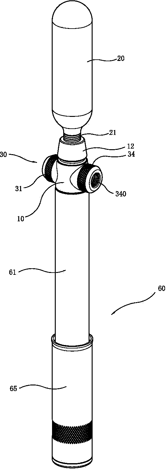 Schrader valve and Presta valve dual-purpose tuyere head