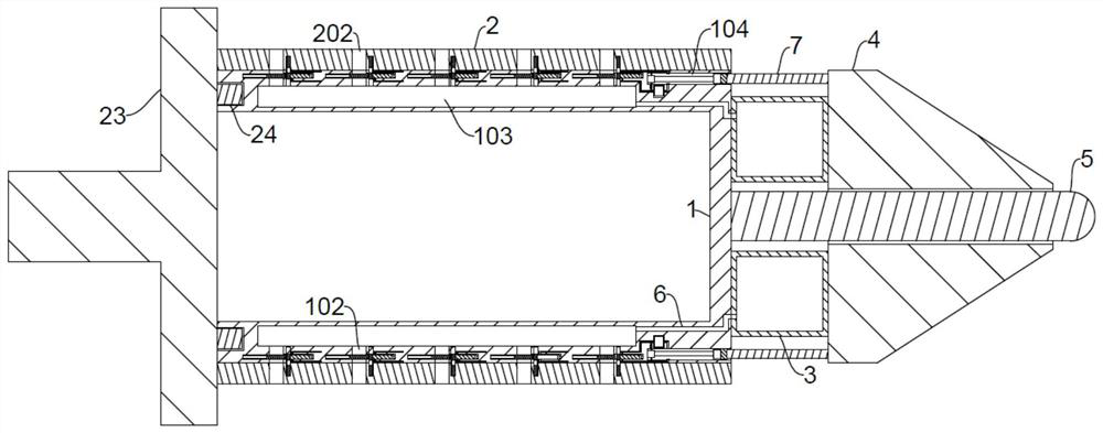 Auxiliary instrument for hemorrhoid cutting surgical operation