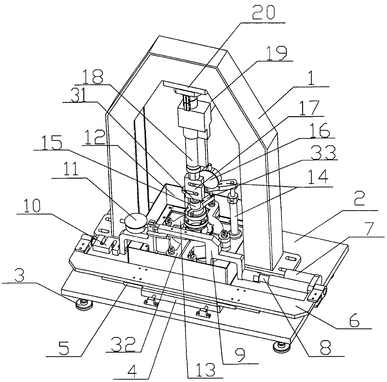 Tester for soil vertical and radial expansive deformation and expansive force relation