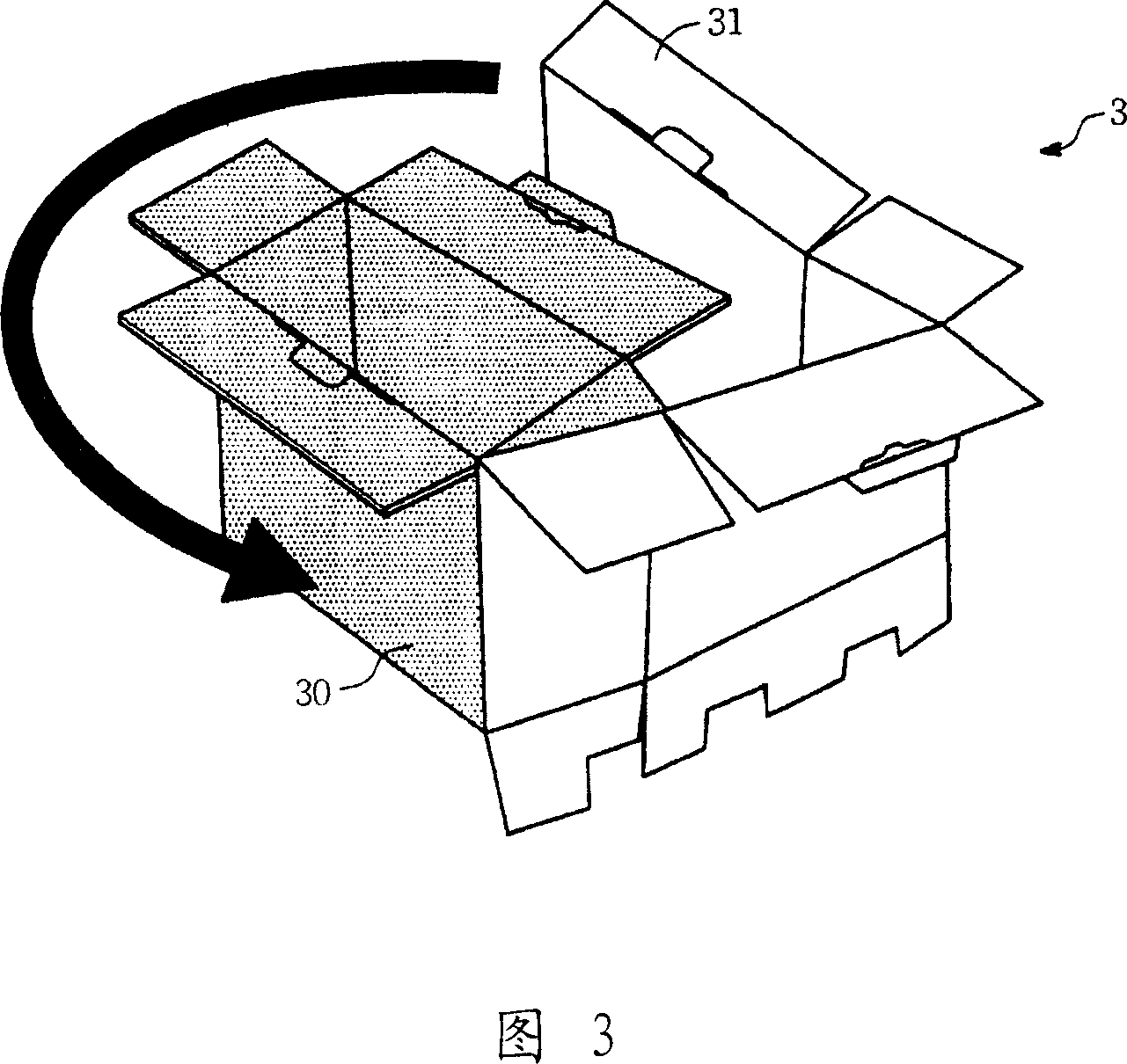 Packing box having surface protecting function and method for making the same