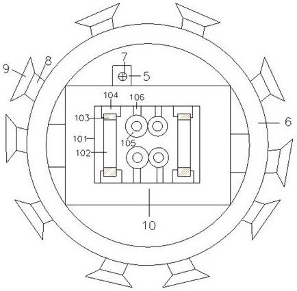 A special cleaning device for industrial reactors