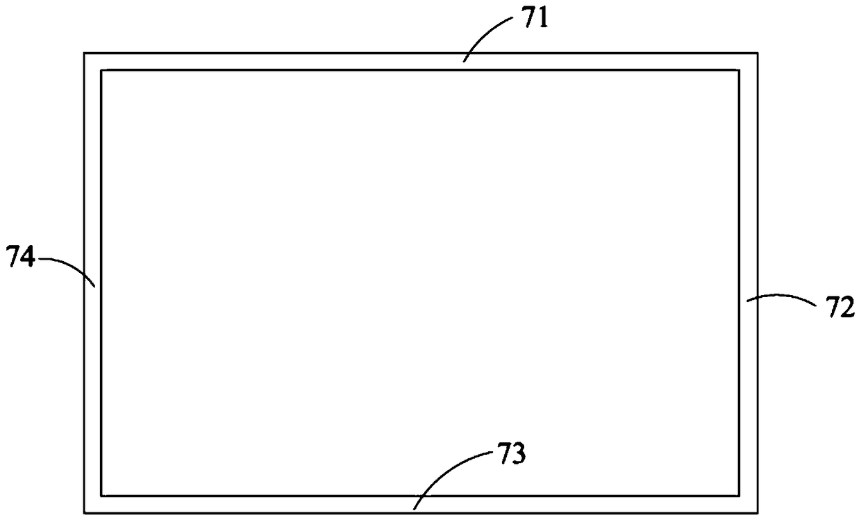 Large-size panel backlight assembly structure and assembly method thereof