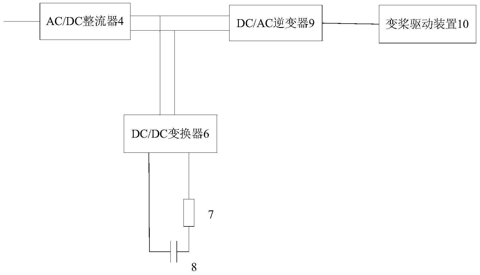 Pitch system and power supply method of pitch system