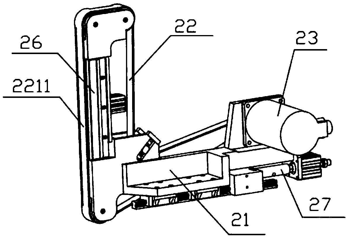 Non-woven bag demolding machine