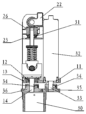 Elastically-driven power type bionic knee joint