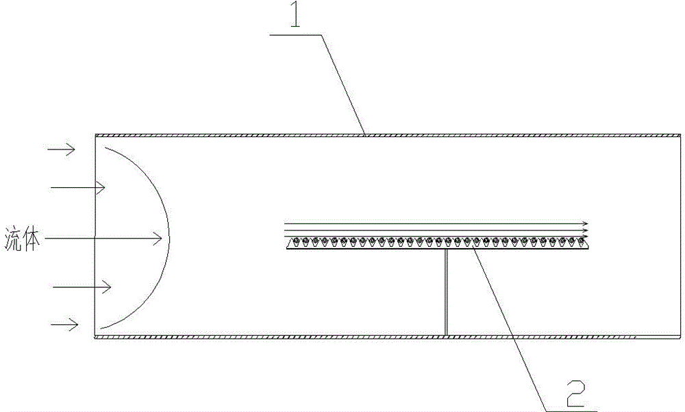 Wind speed on-line measurement system and test method