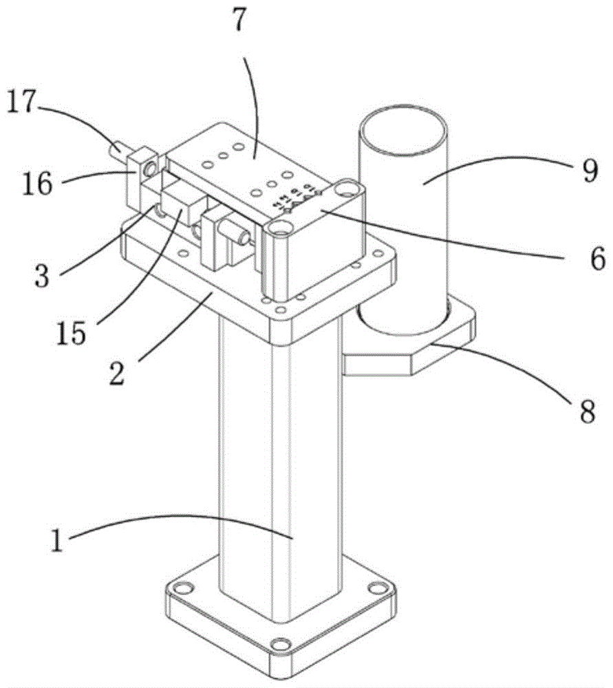 A dynamic correction mechanism with screw lock