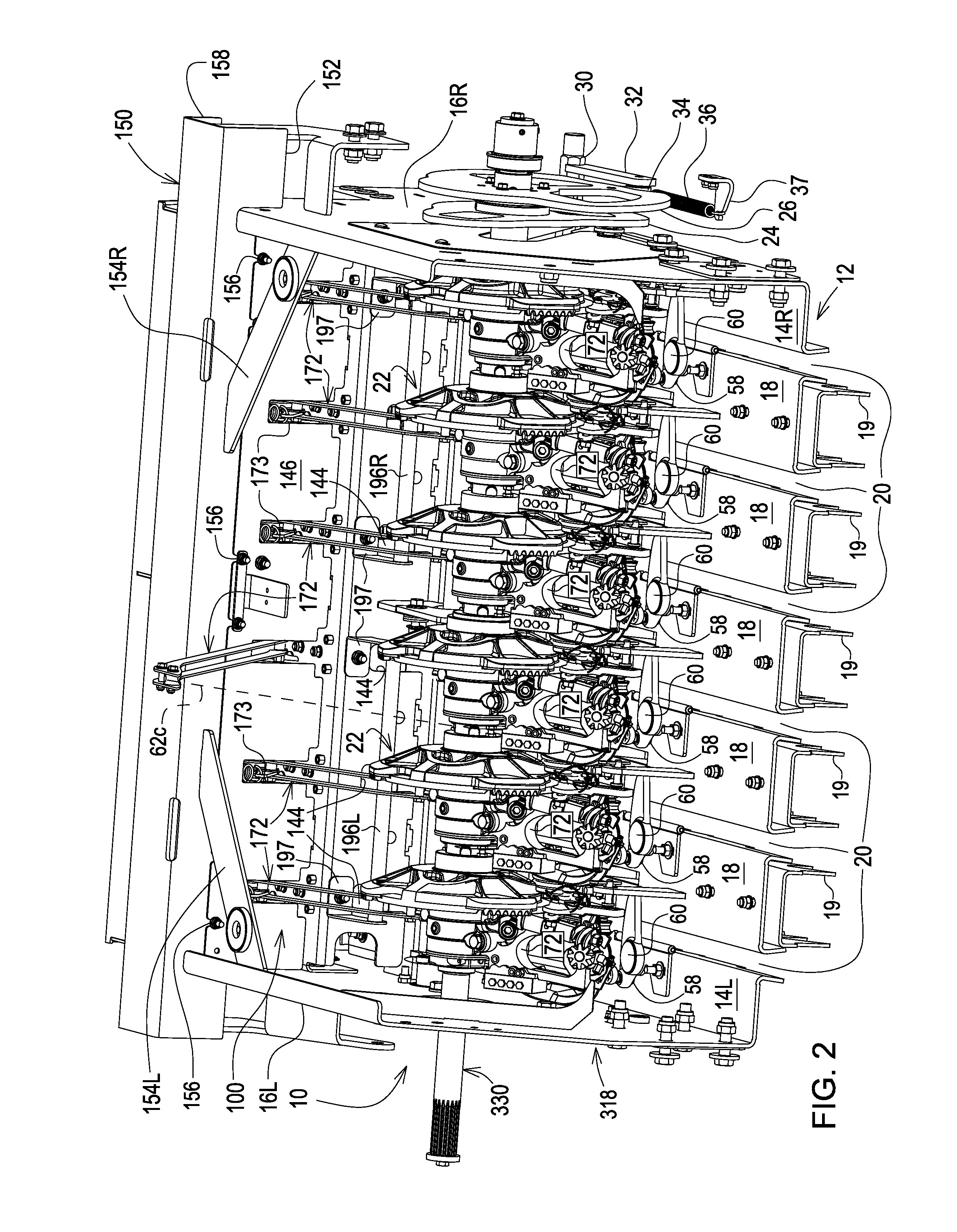 Twine tensioner arm position sensor arrangement