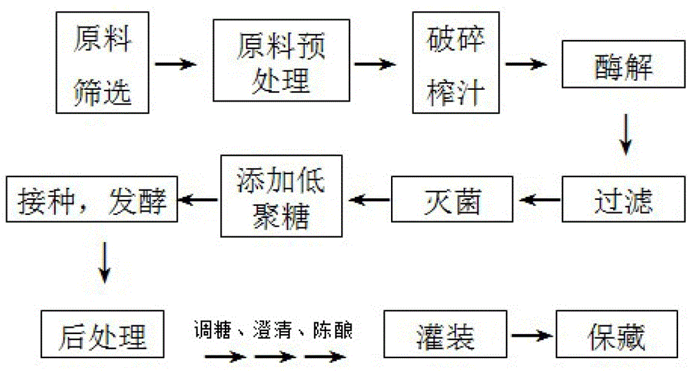 A kind of blueberry lactic acid fermented beverage and preparation method thereof