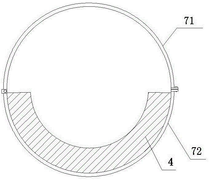 Vertical cable pay-off device