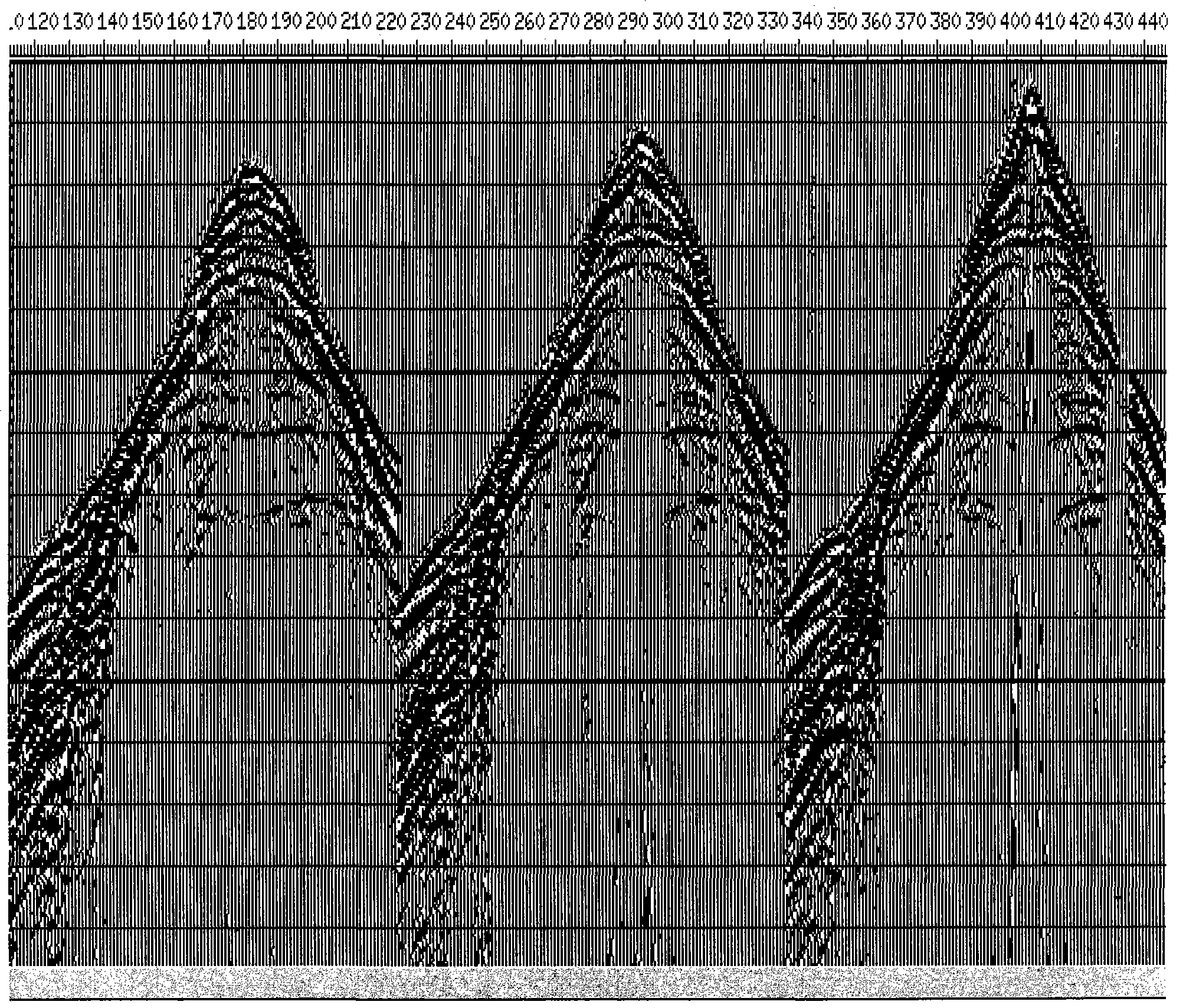 Complex surface three-dimensional exploration first-motion wave time determining method