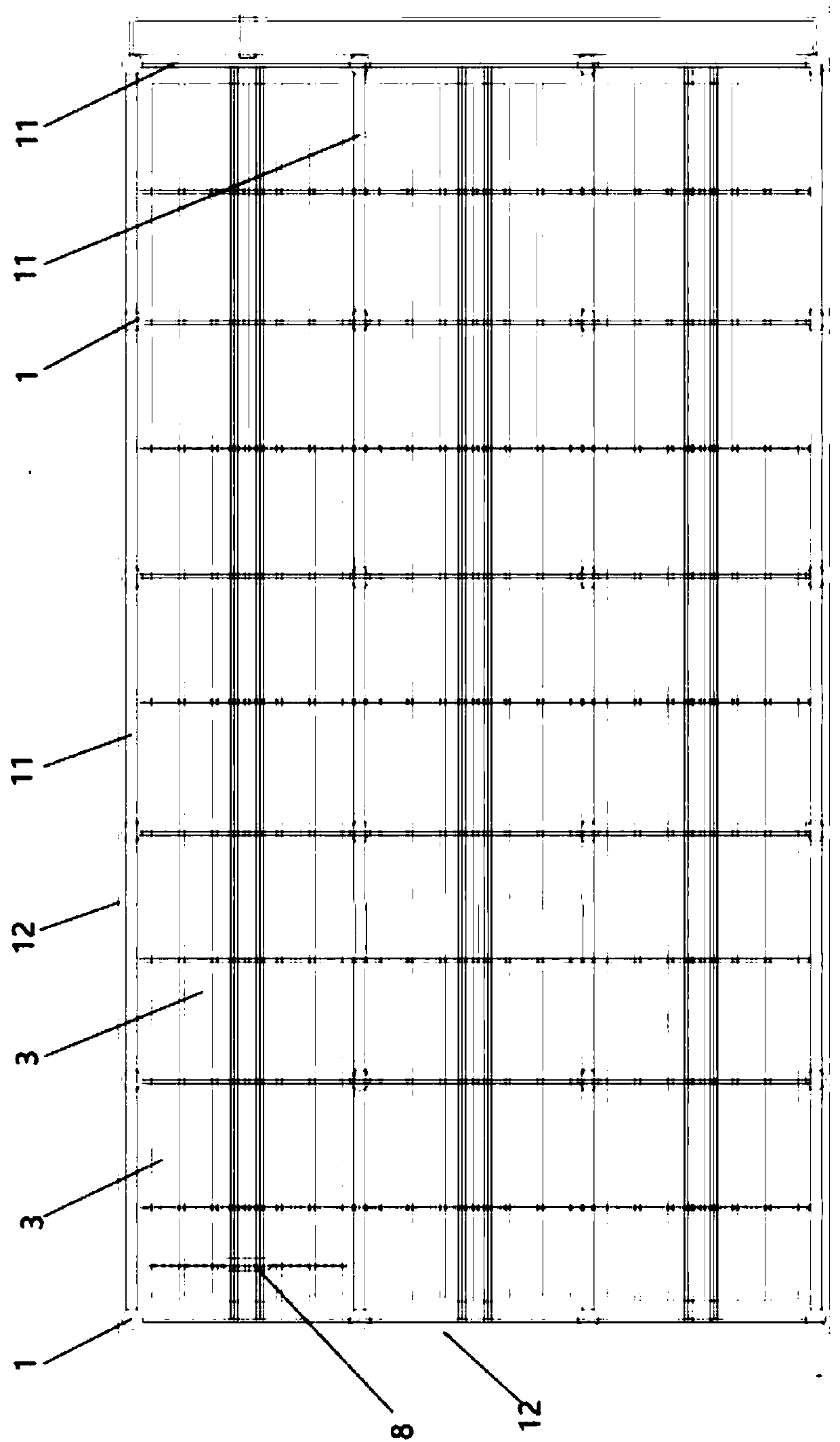 A large-scale automated Panax notoginseng planting factory structure