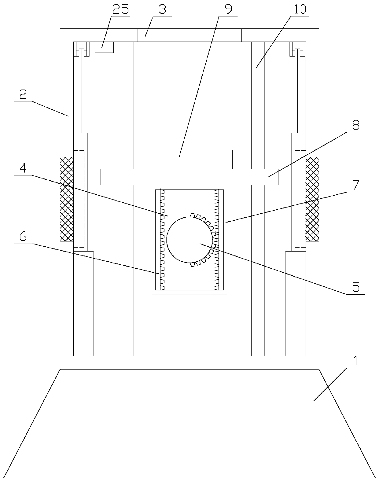 Intelligent code scanning device with adjusting and temperature controlling functions