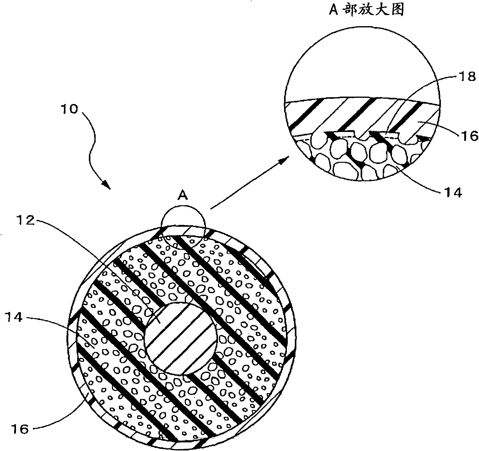 Charging roll and method of producing the same