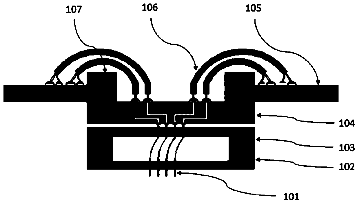 Vertical ultra low leakage probe card for DC parameter test