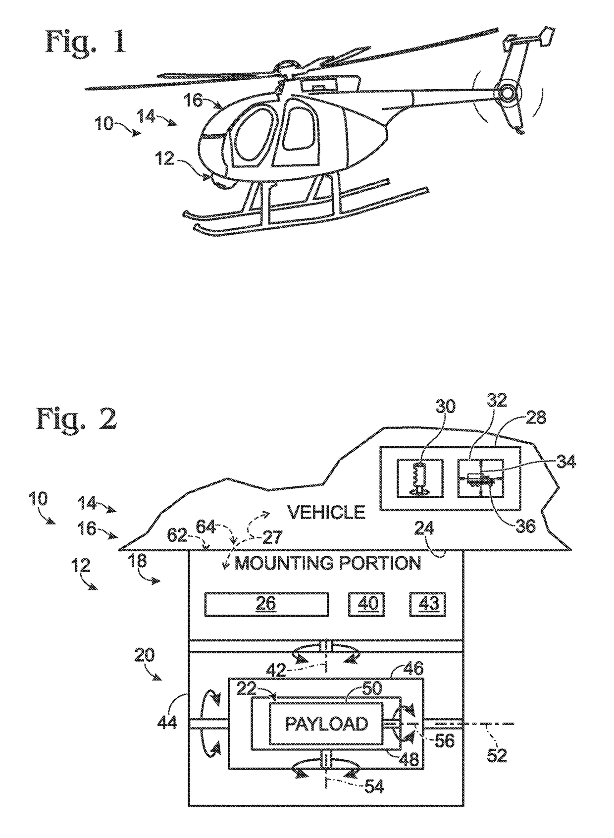 Gimbal positioning with target velocity compensation