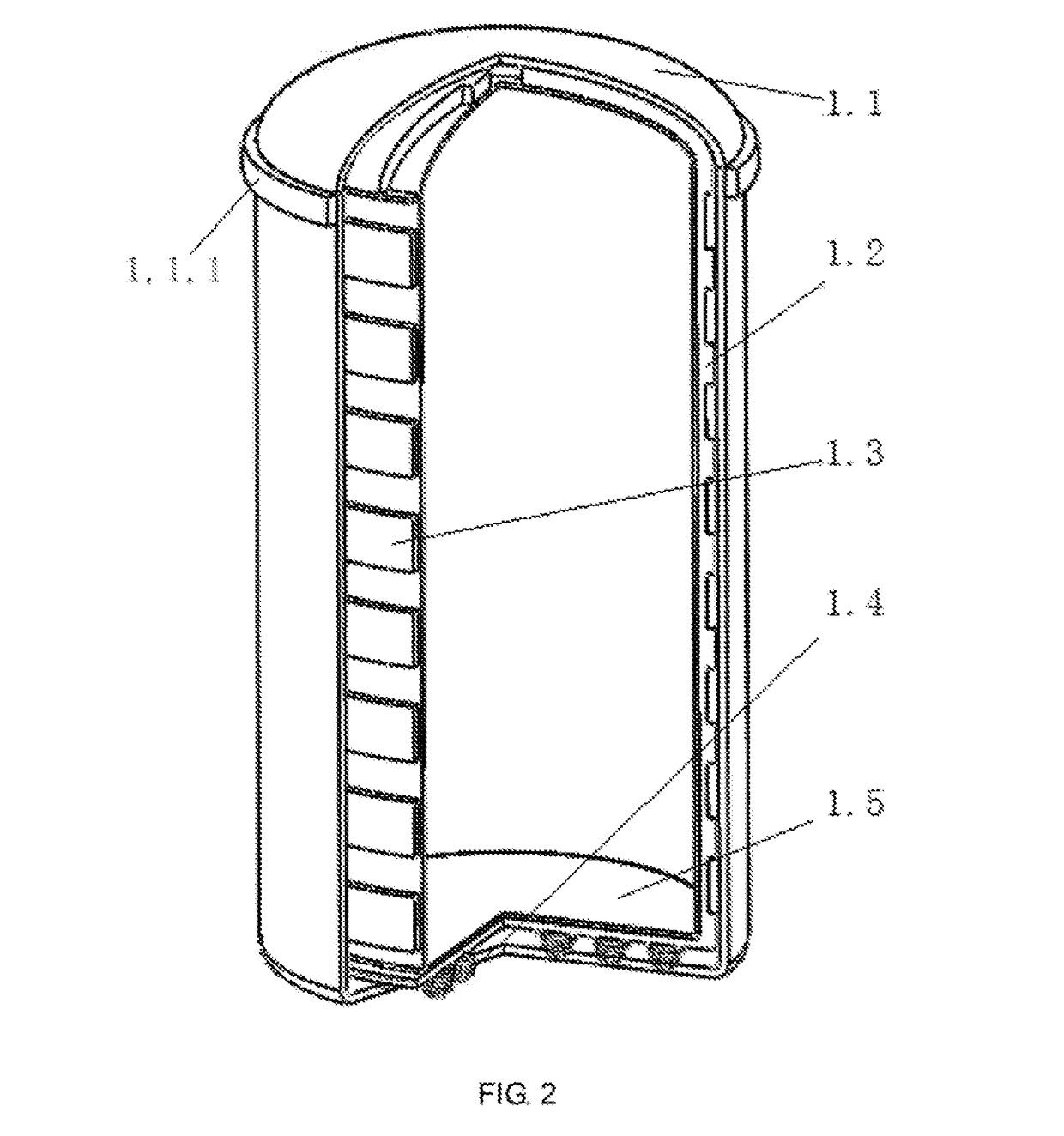 Autonomous Anti-pollution liquid container for isotope analysing of earth science area