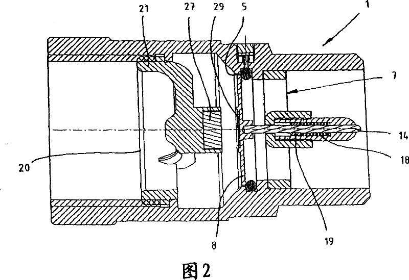 Safety excess flow valve for gas conduits