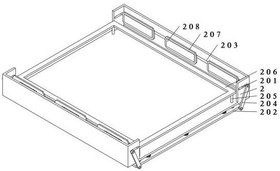 A bridge girder plate reinforcement welding equipment