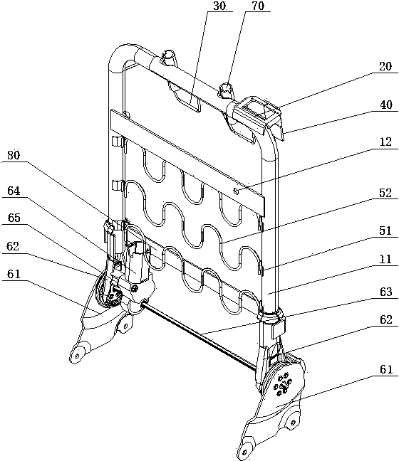 Backrest of automobile seat