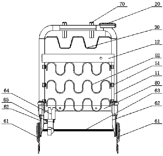 Backrest of automobile seat