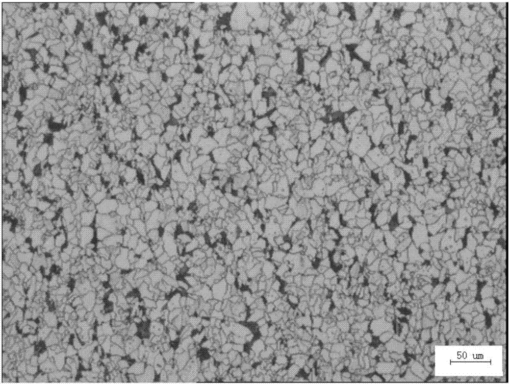 Hot-rolled H-shaped steel with good low-temperature ductility at minus 60 DEG C and production method thereof