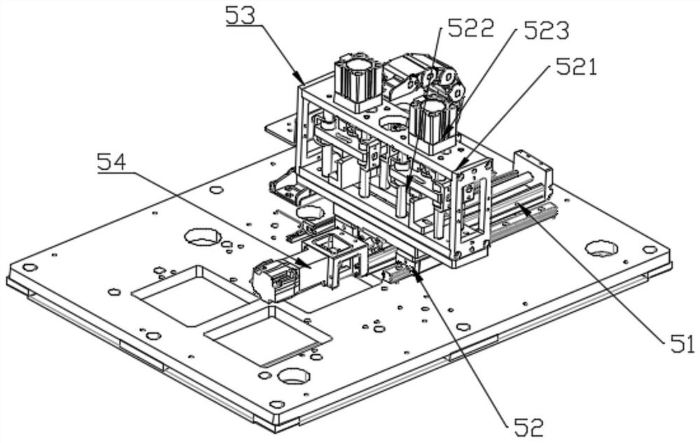 Visual-detection-based material strap detection equipment