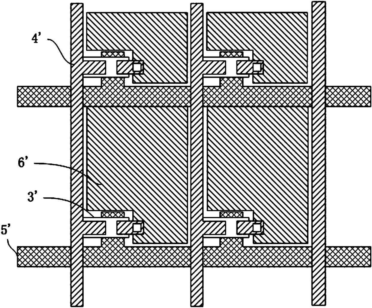 Thin film transistor used in display panel and display panel