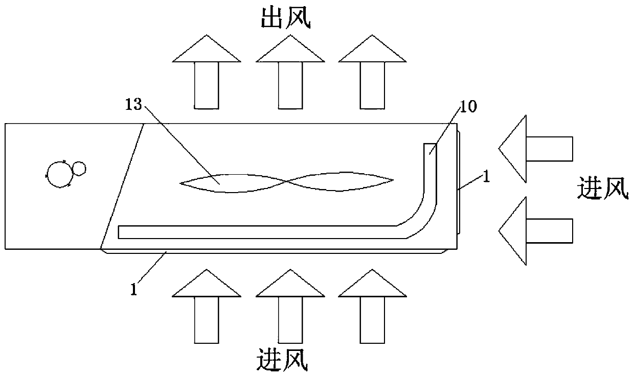 Anti-freezing device for air conditioner external unit, anti-freezing control method of air conditioner external unit and air conditioner