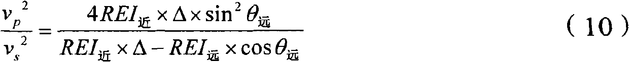 Ray elastic parameter inversion method